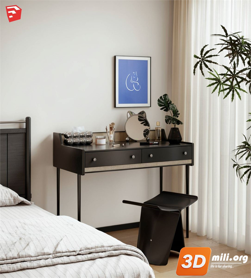 Dressing Table Skp Files 
